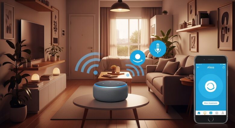 como configurar echo dot alexa apartamento pequeno