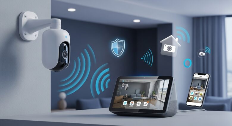 conectar câmera segurança wi-fi alexa