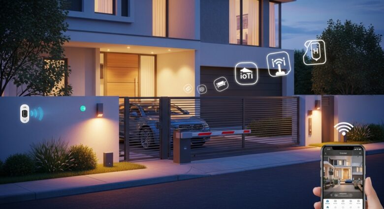 automação residencial para receber visitas