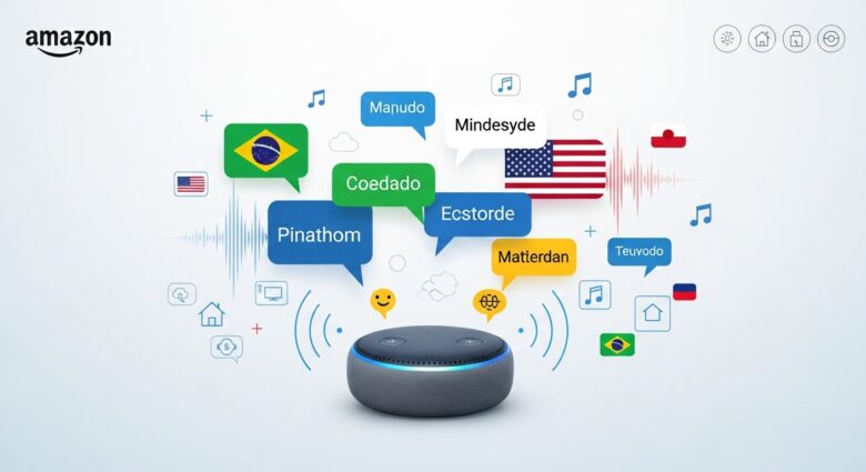 configurar alexa português inglês mesmo dispositivo