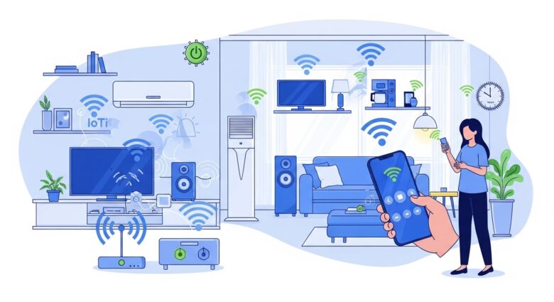 automação residencial comando único