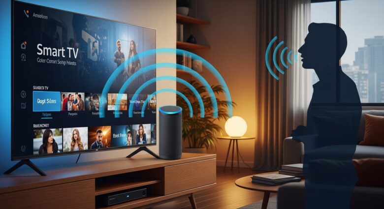 conectar alexa tv bluetooth controle voz
